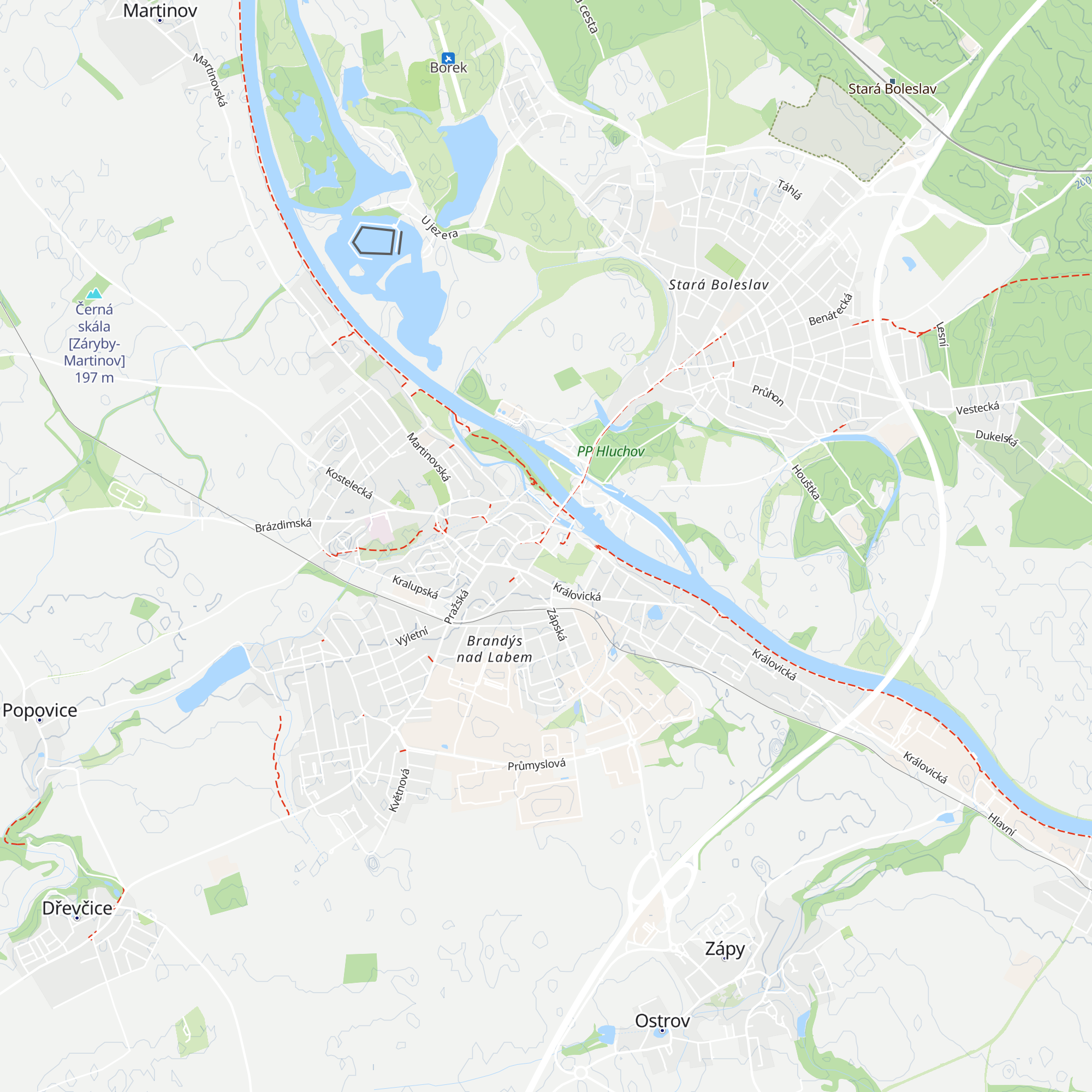 Informační centrum map