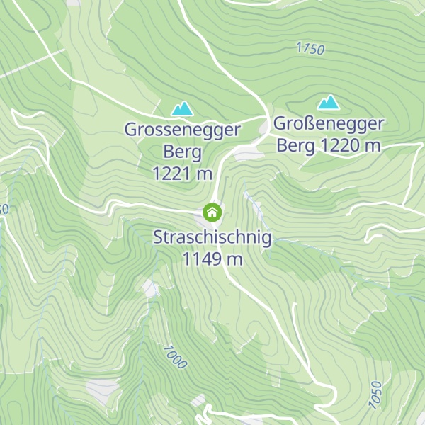 Map of Straschischnig