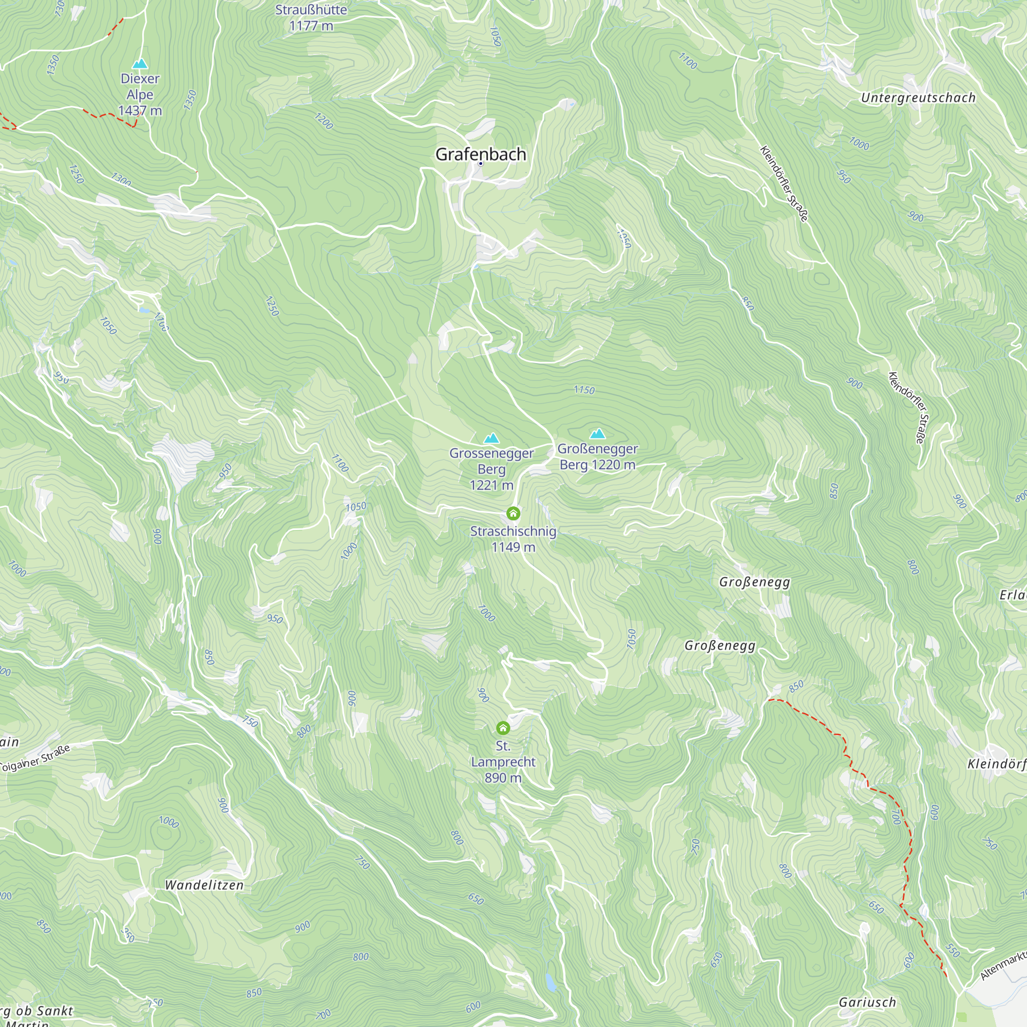 Straschischnig map