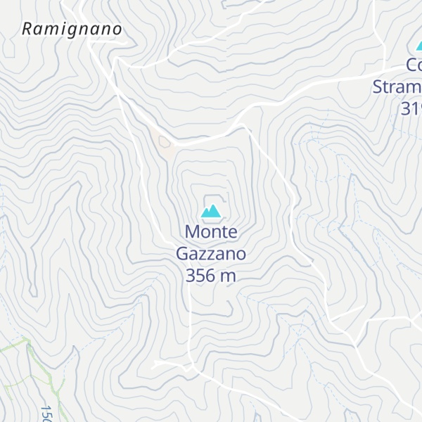 Map of Monte Gazzano