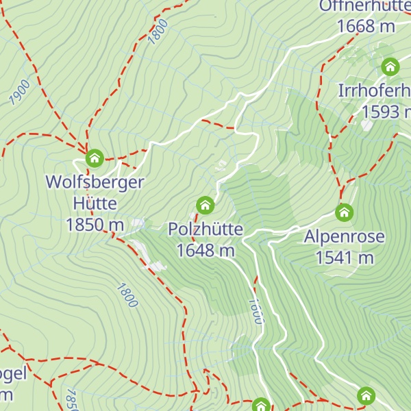 Map of Polzhütte
