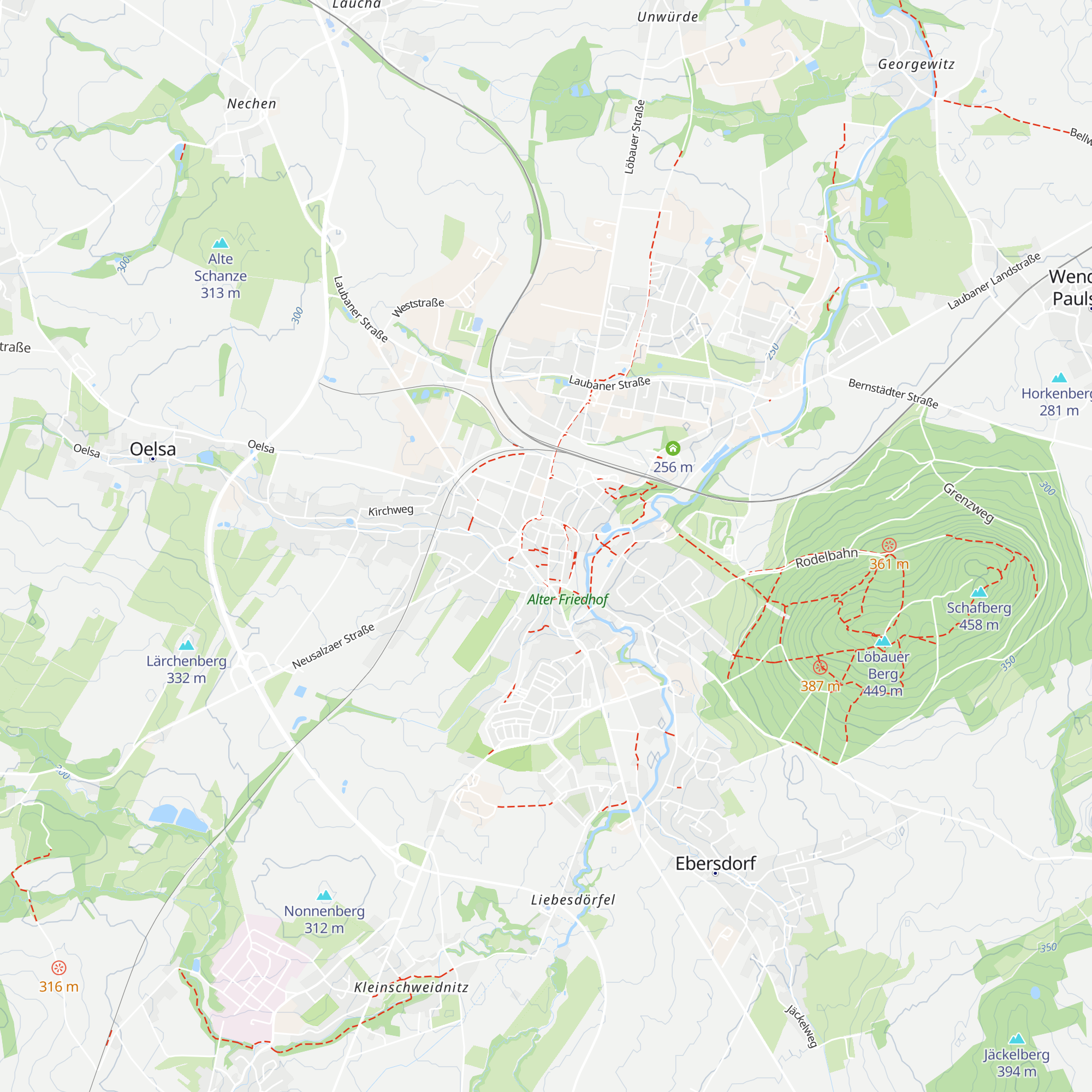 Tourist-Information map