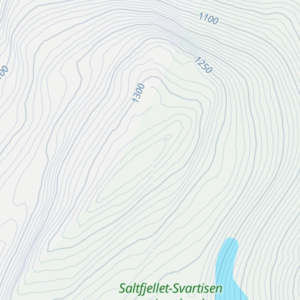 Map of Muoidetinden
