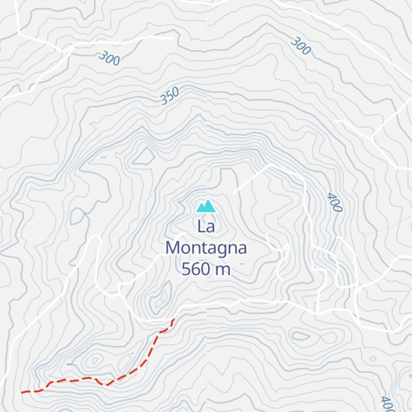 Map of La Montagna