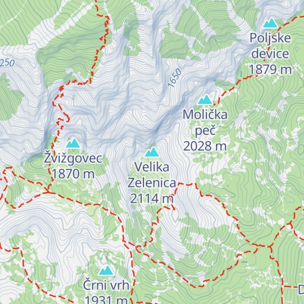 Map of Velika Zelenica