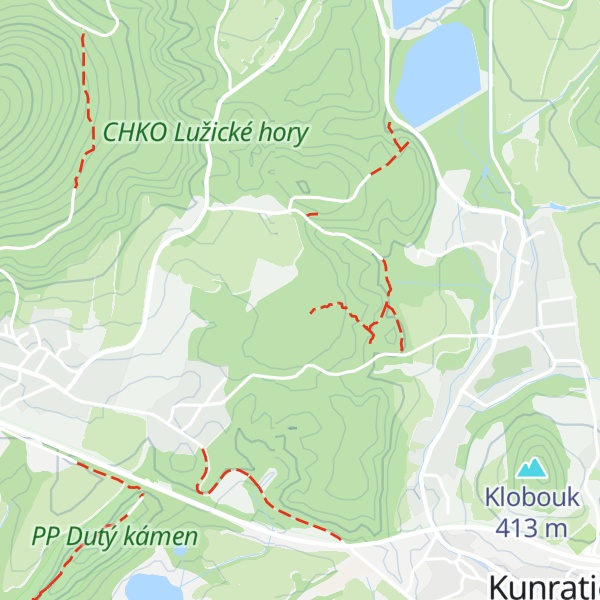 Map of Blíženci
