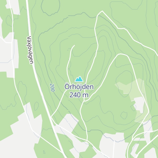 Map of Örhöjden