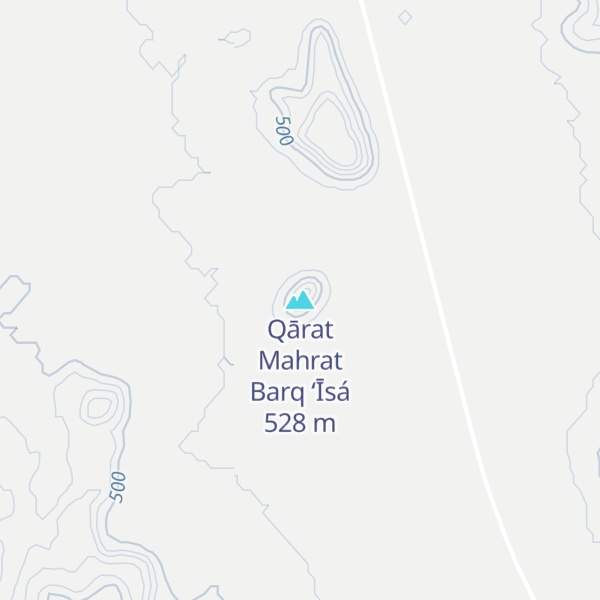 Map of Qārat Mahrat Barq ‘Īsá