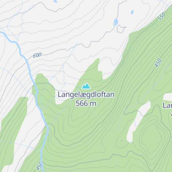 Map of Langelægdloftan