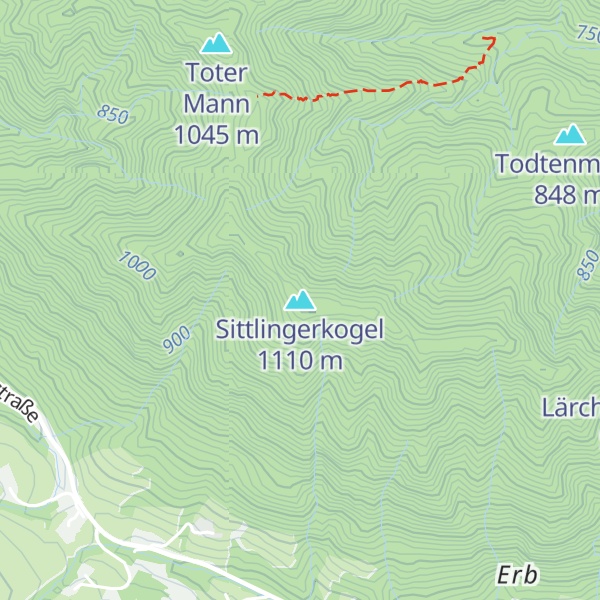Map of Sittlingerkogel