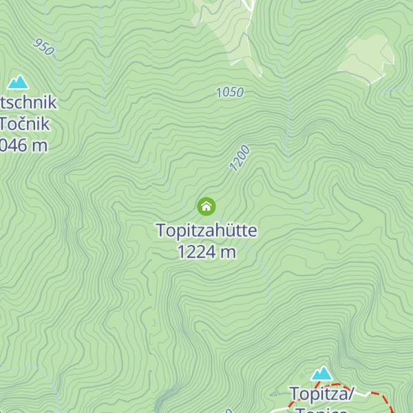 Map of Topitzahütte