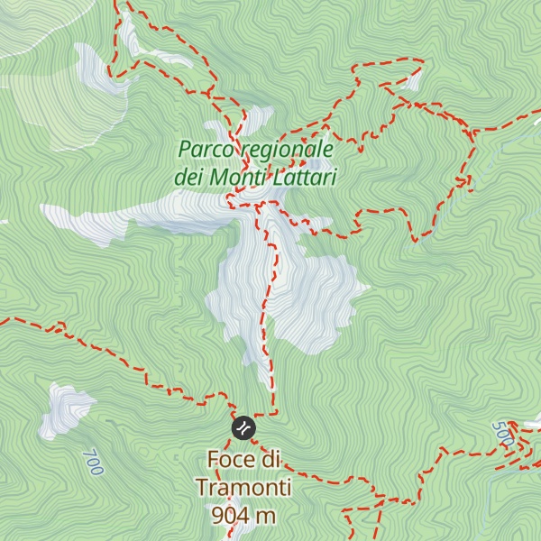 Map of Monte Finestra