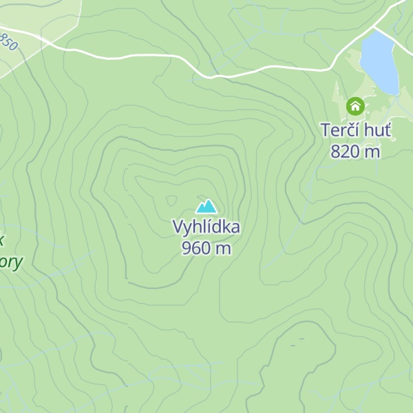 Map of Vyhlídka