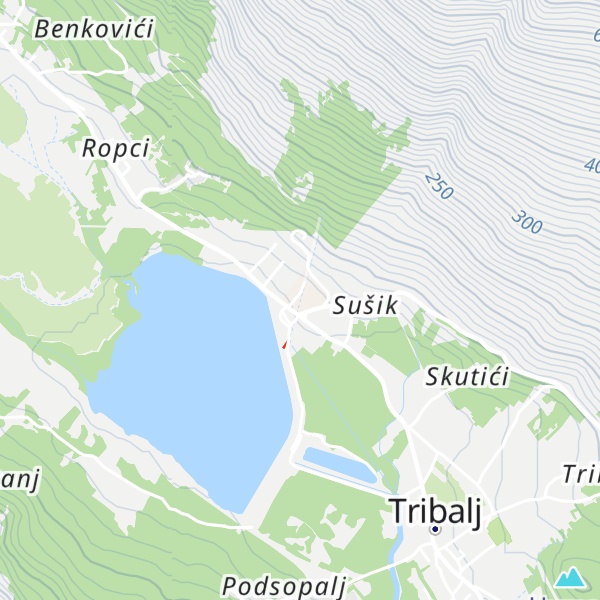 Map of Hidroelektrana Vinodol