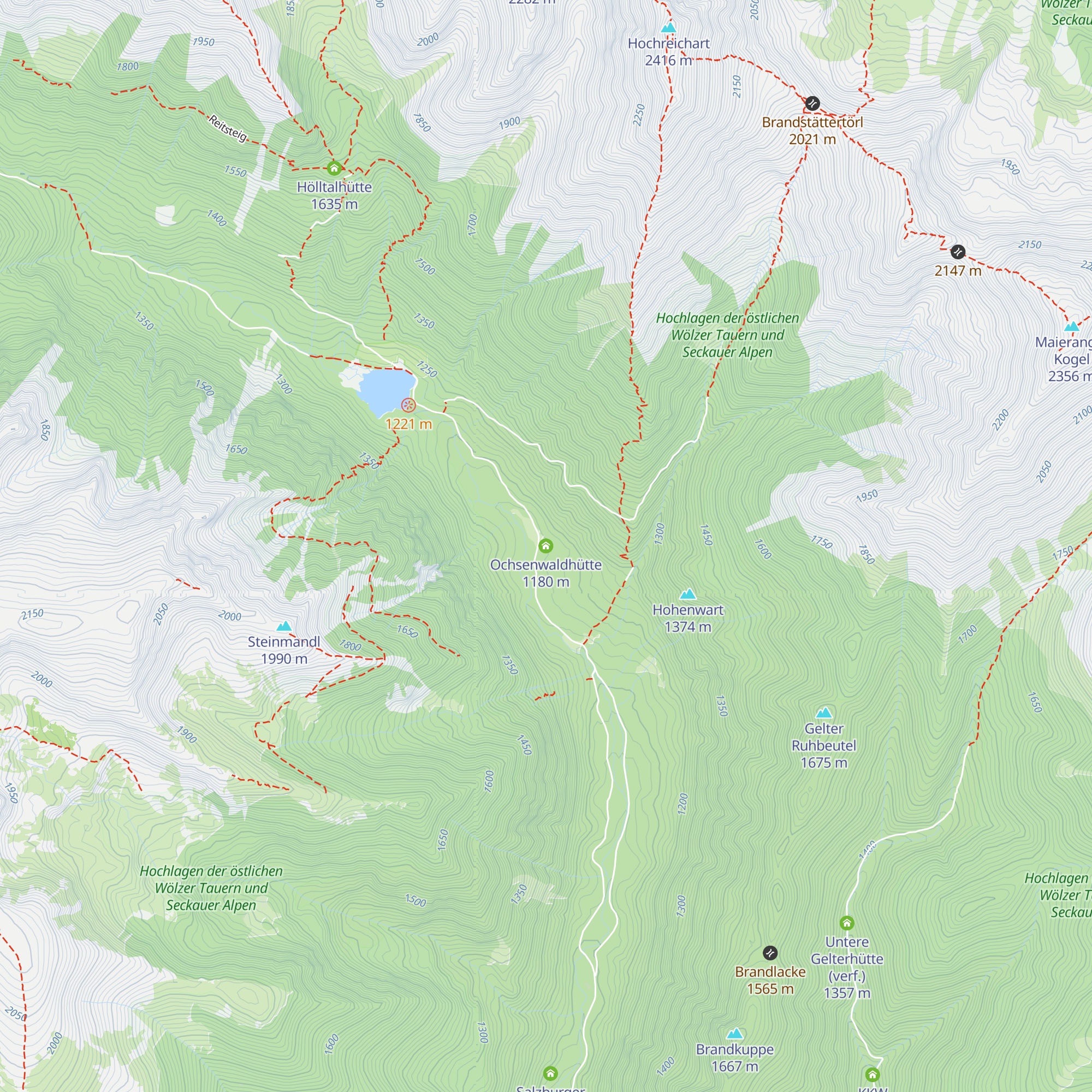 Ochsenwaldhütte map