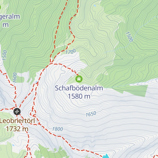 Map of Schafbödenalm