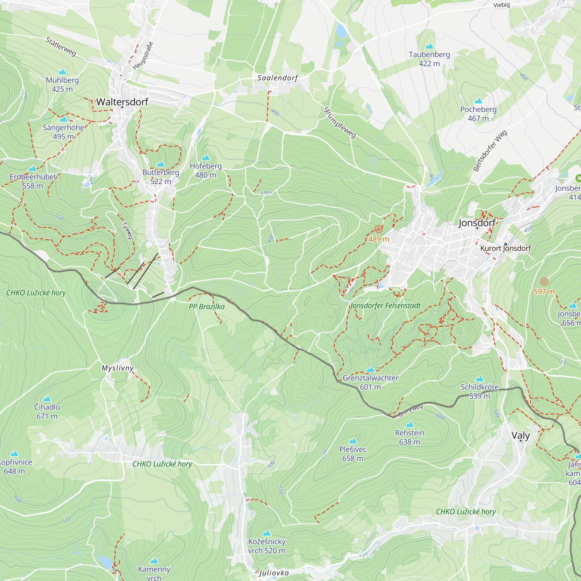 Rosenthaler Hütte map
