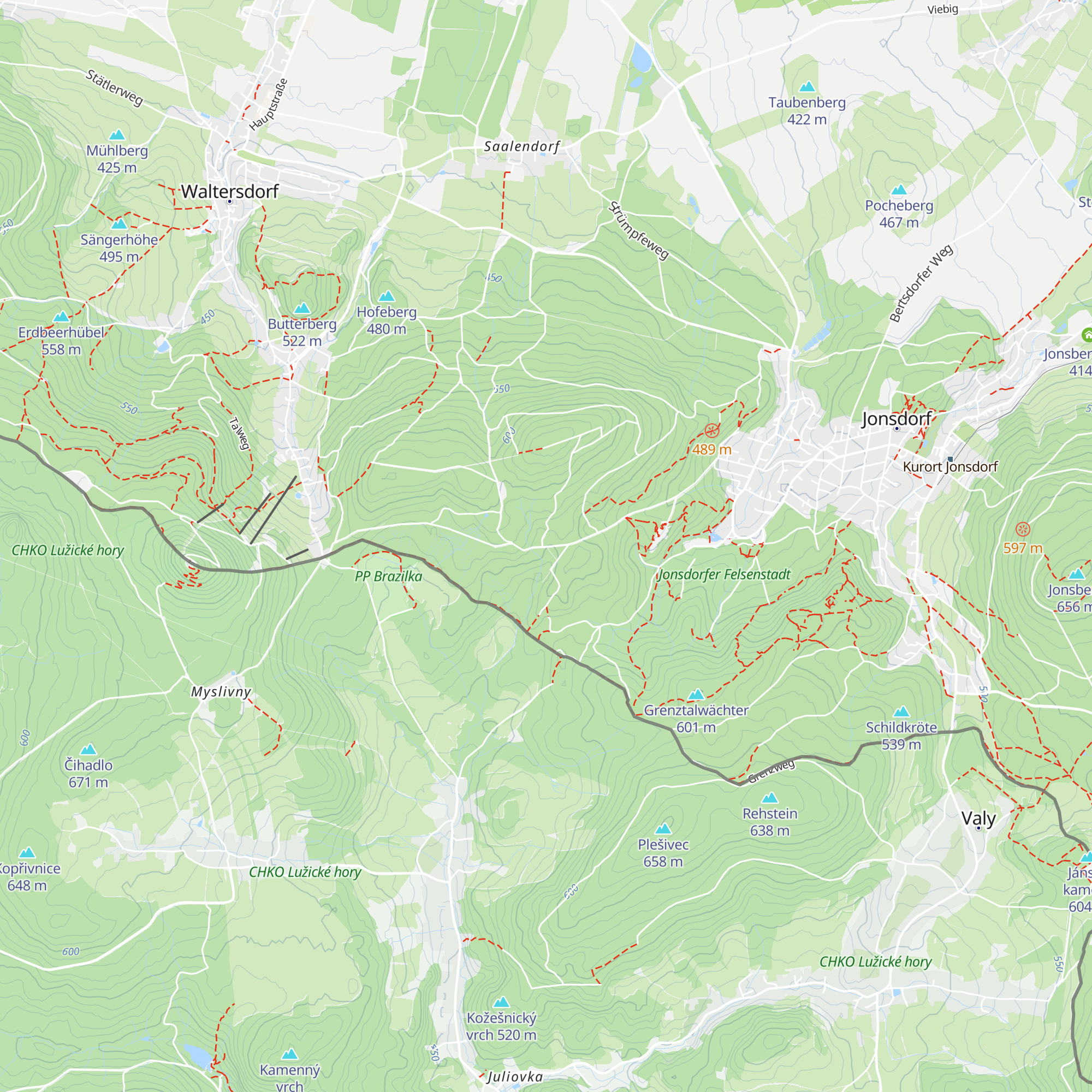 Rosenthaler Hütte map