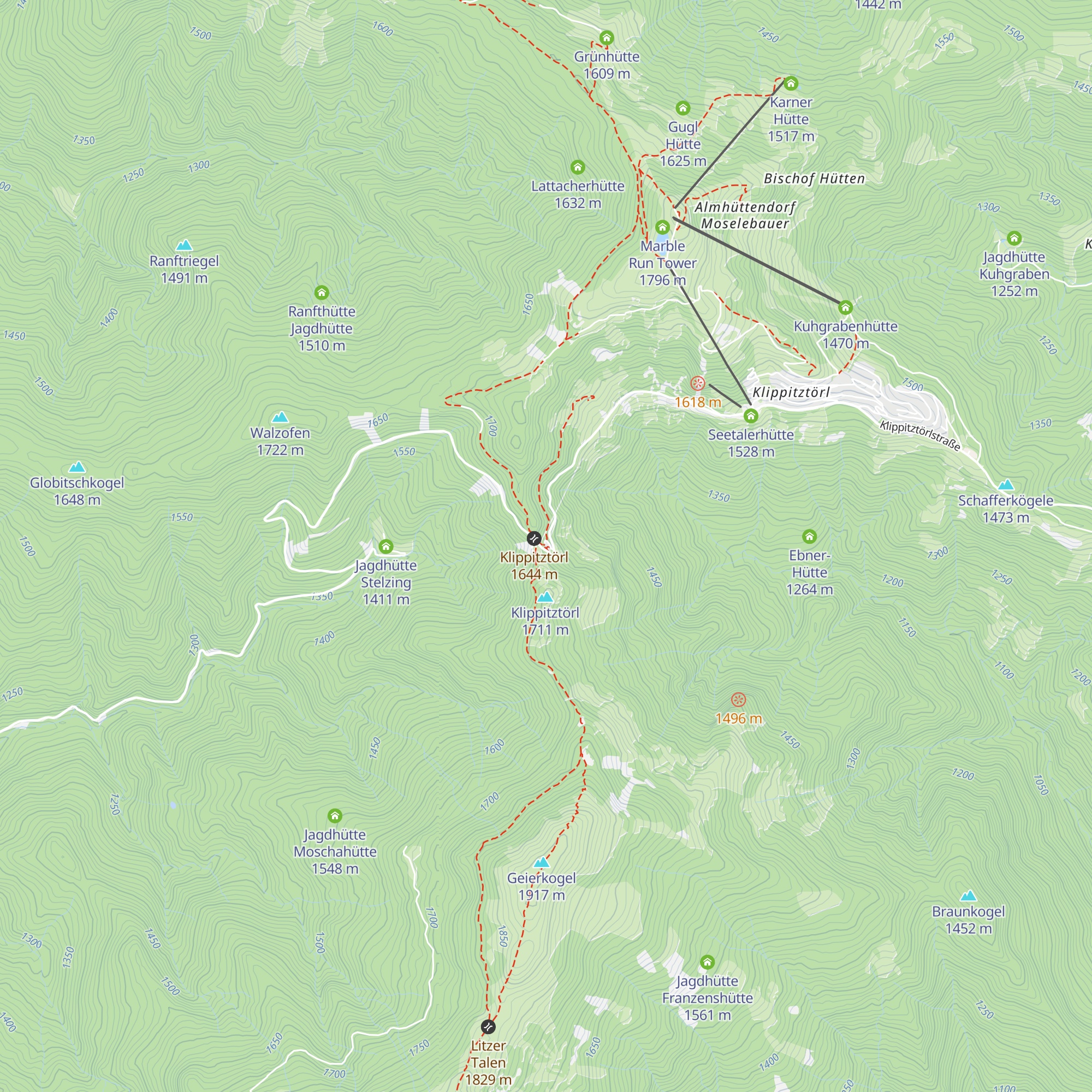 Naturfreundehaus map