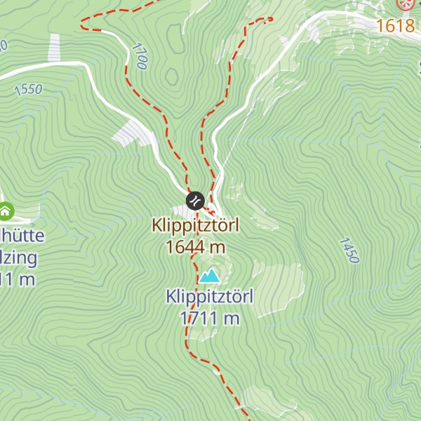 Map of Naturfreundehaus