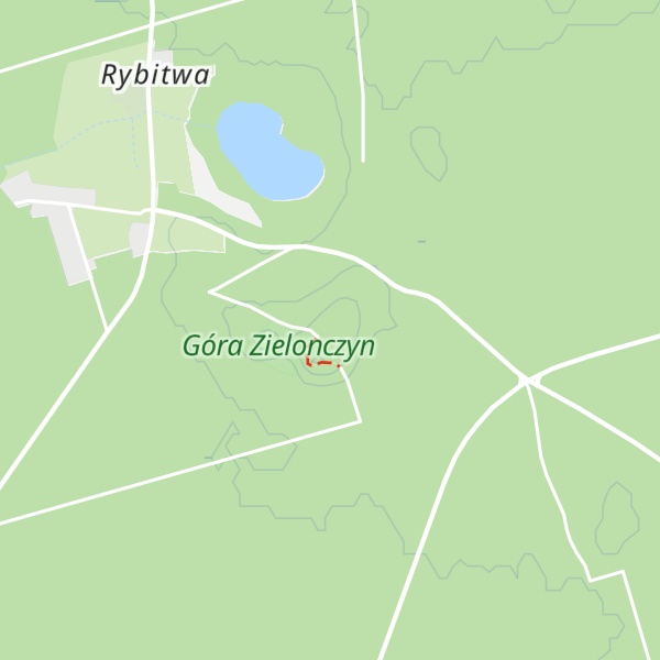 Map of Góra z Wieżą