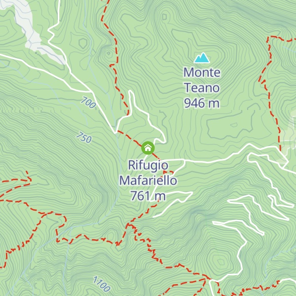 Map of Rifugio Mafariello