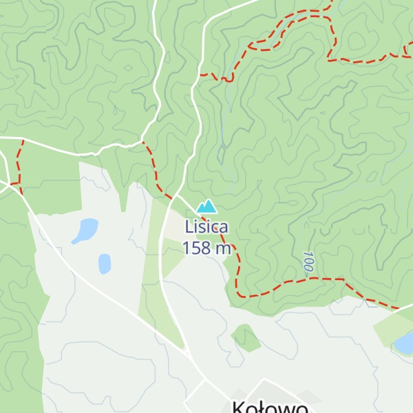 Map of Lisica