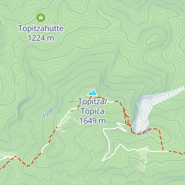 Map of Topitza/Topica