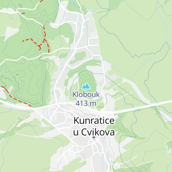 Map of Klobouk