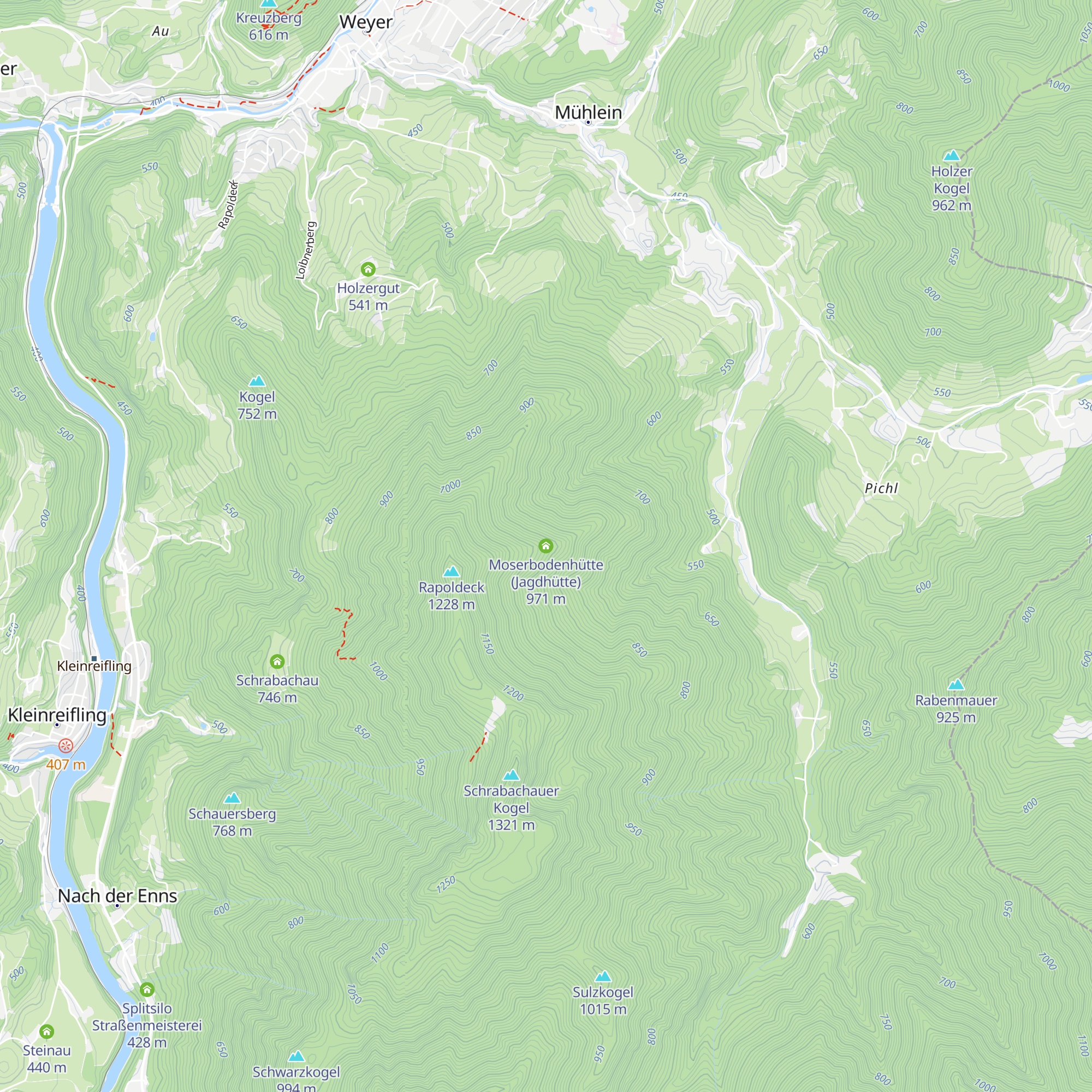 Moserbodenhütte (Jagdhütte) map