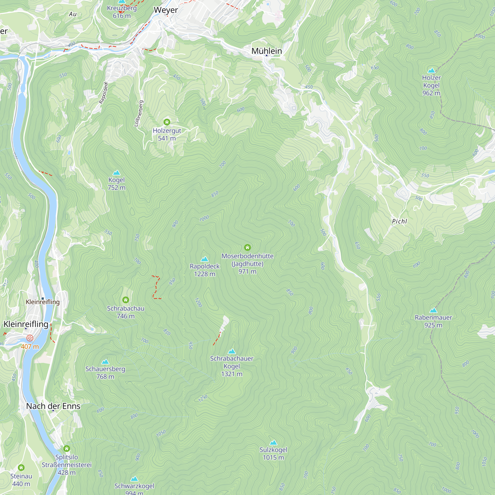 Moserbodenhütte (Jagdhütte) map