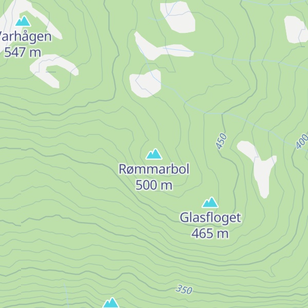Map of Rømmarbol