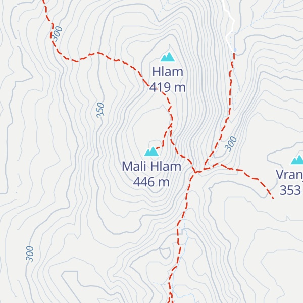Map of Mali Hlam