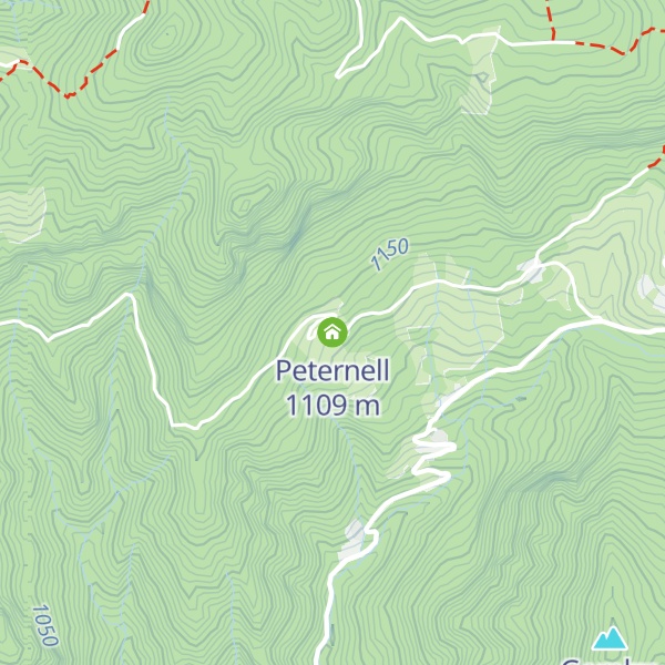 Map of Peternell