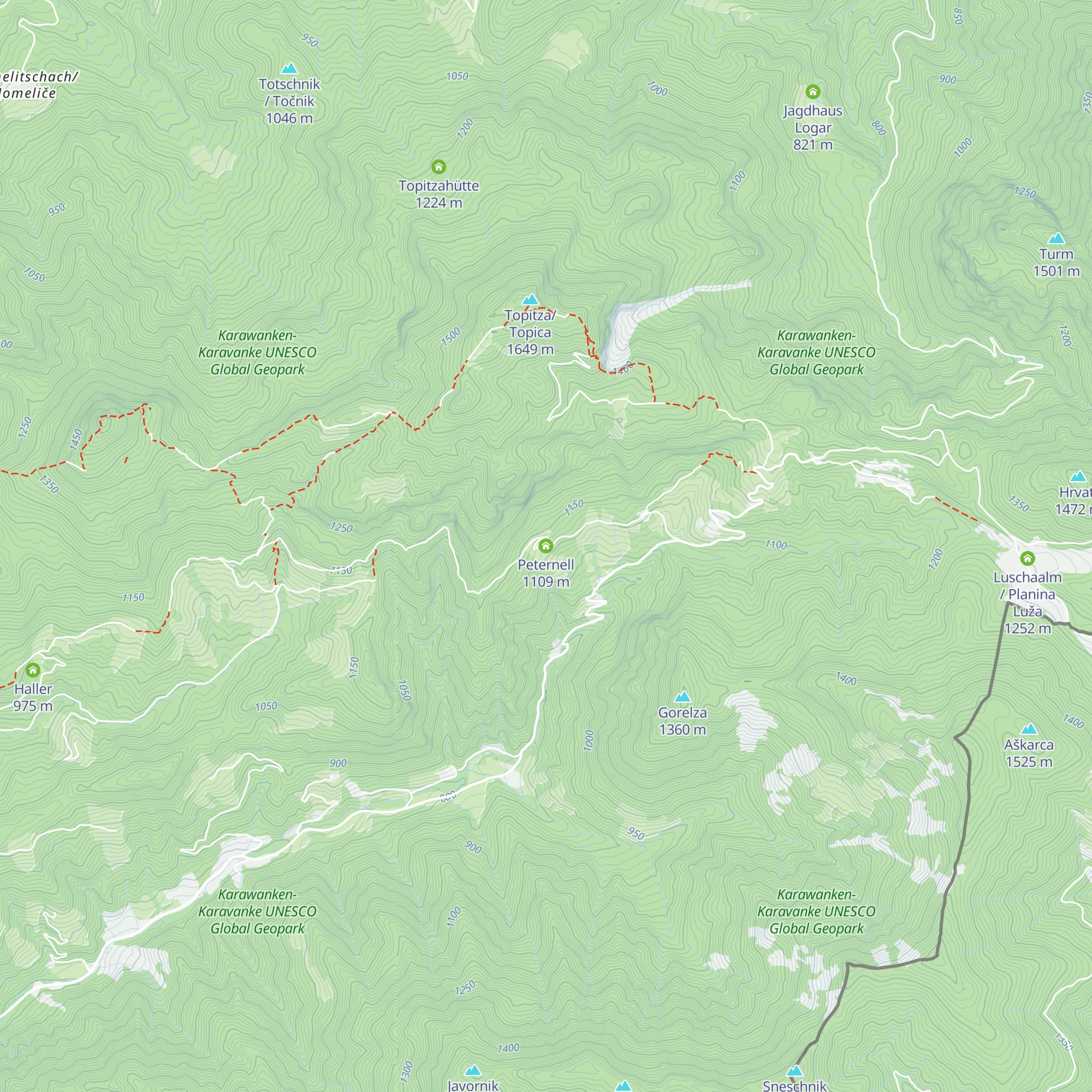 Peternell map