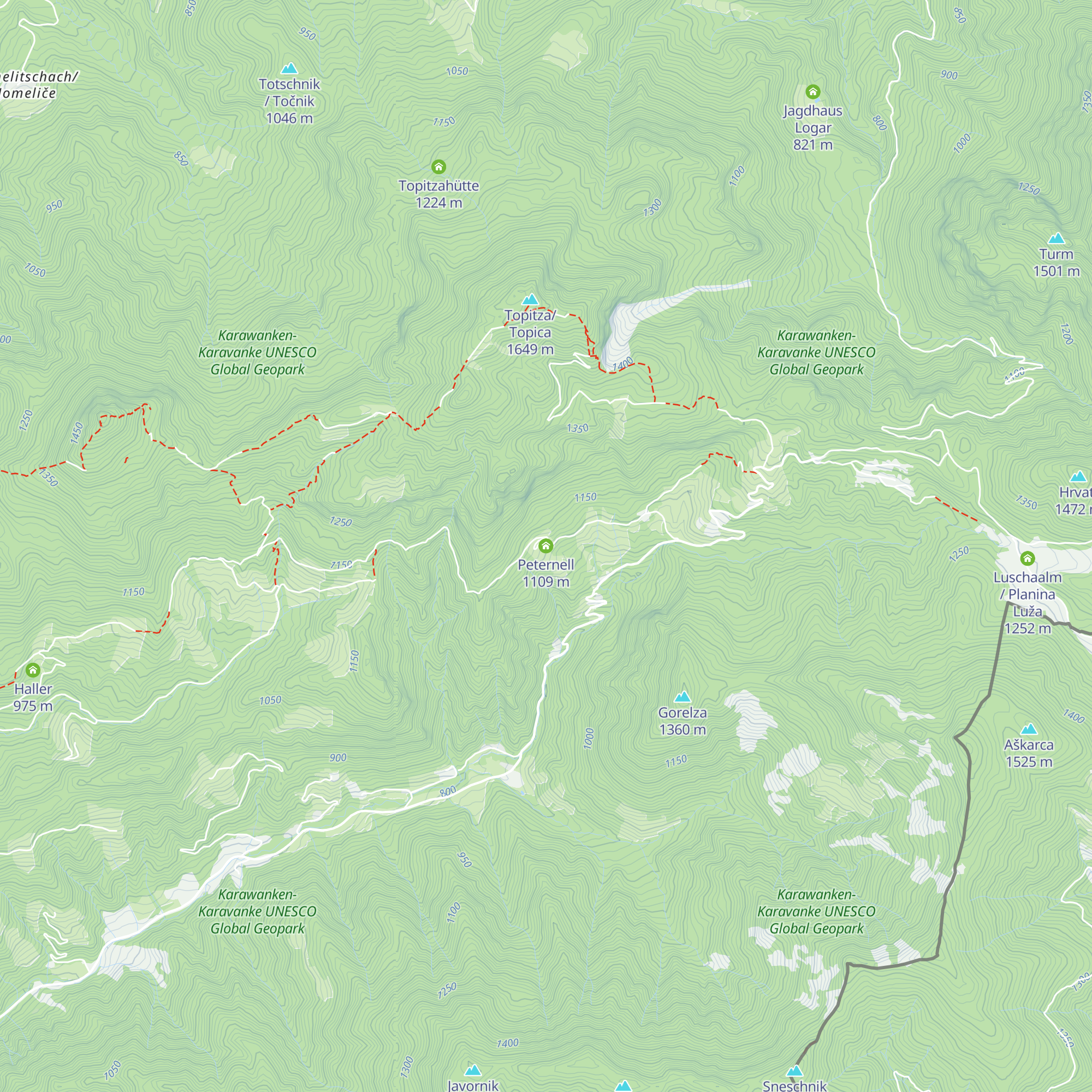 Peternell map
