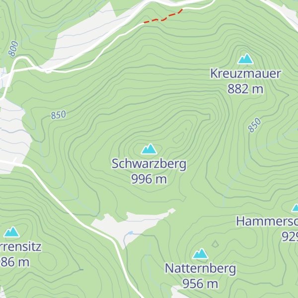 Map of Schwarzberg