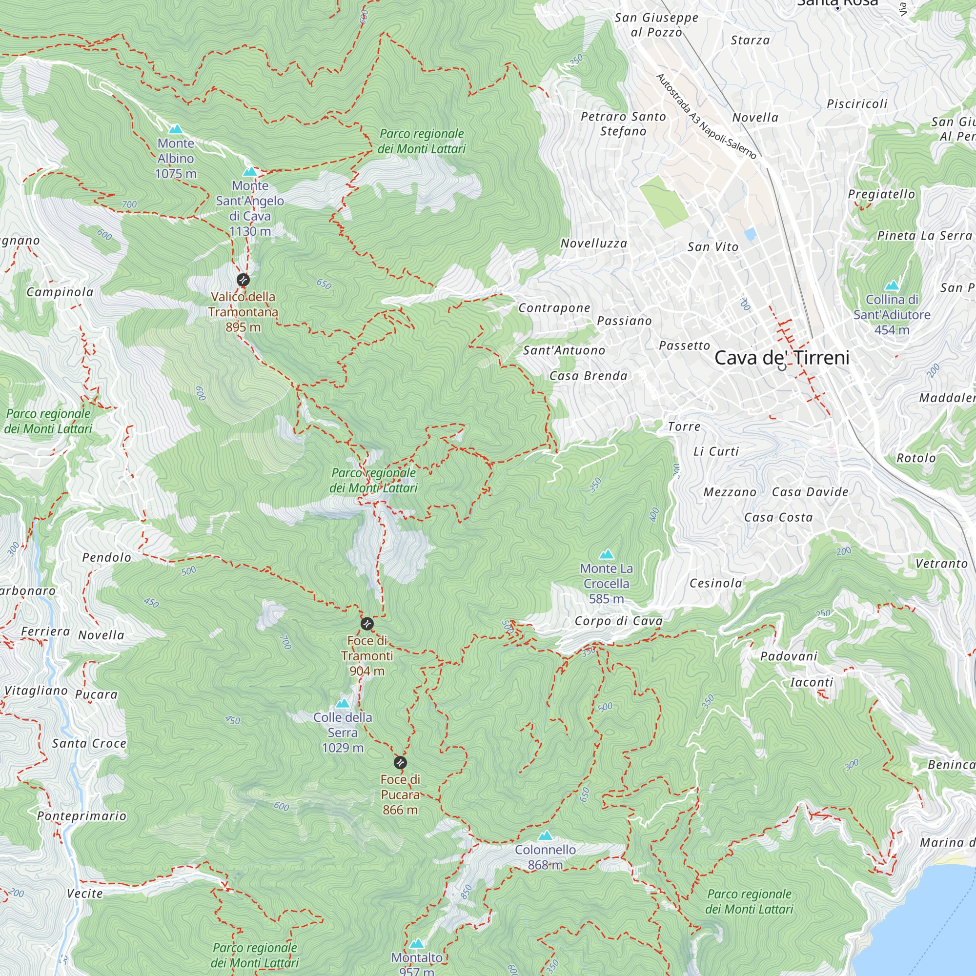 Rifugio Santa Maria map