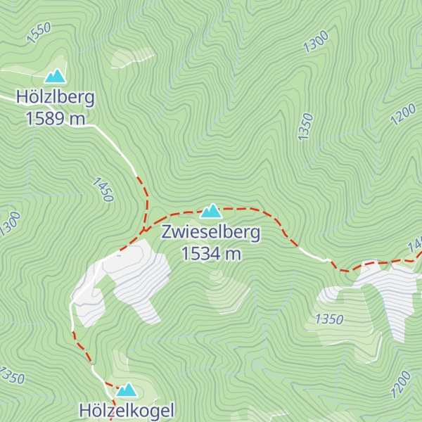 Map of Zwieselberg