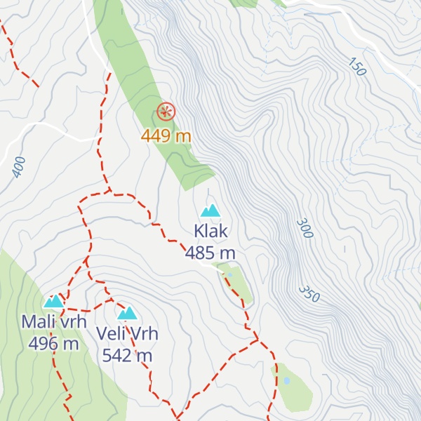 Map of Klak