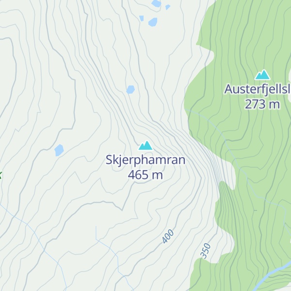 Map of Skjerphamran