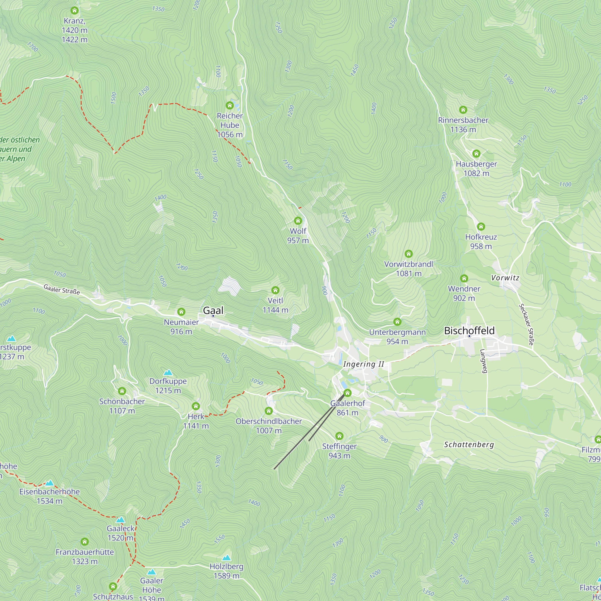 Borer map