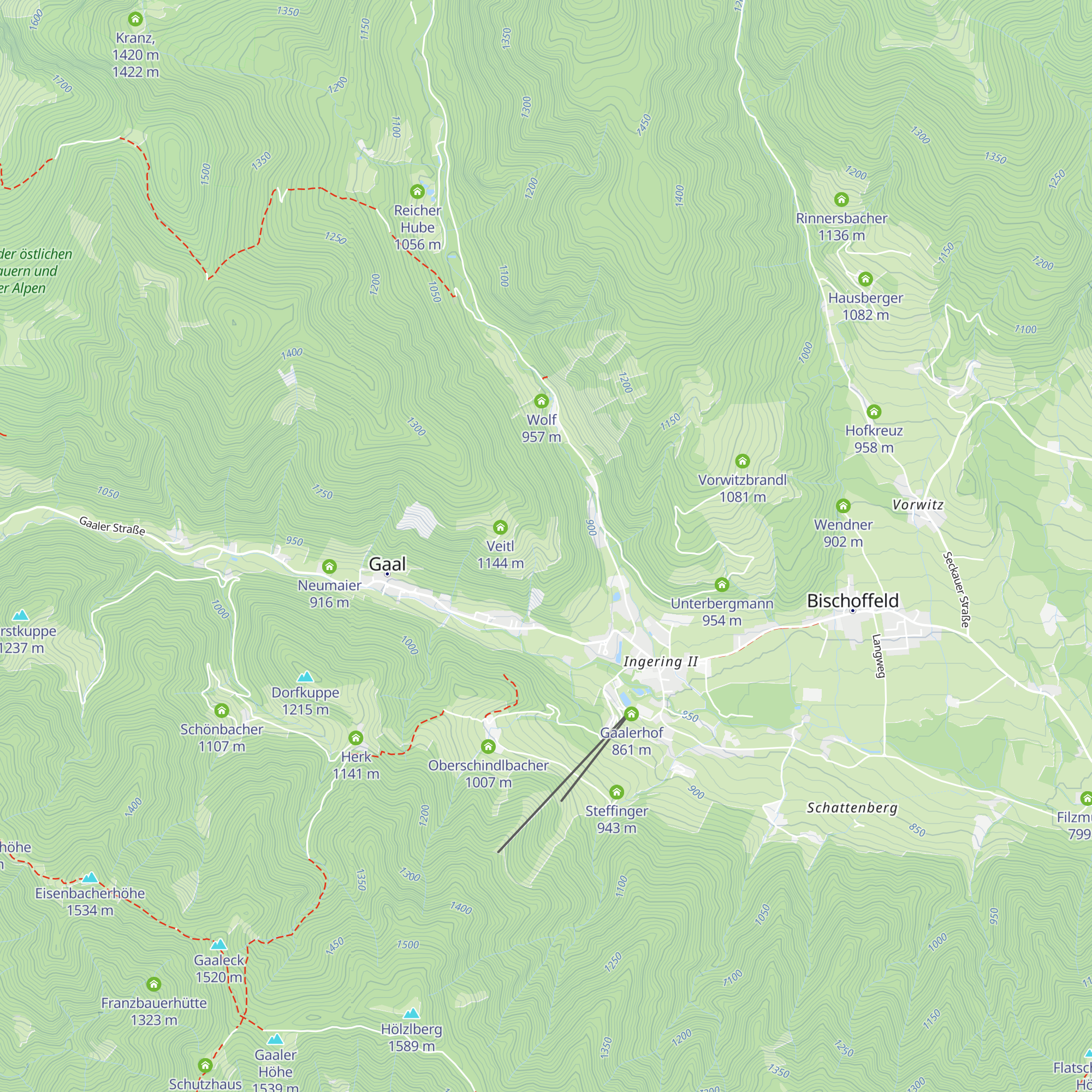 Borer map