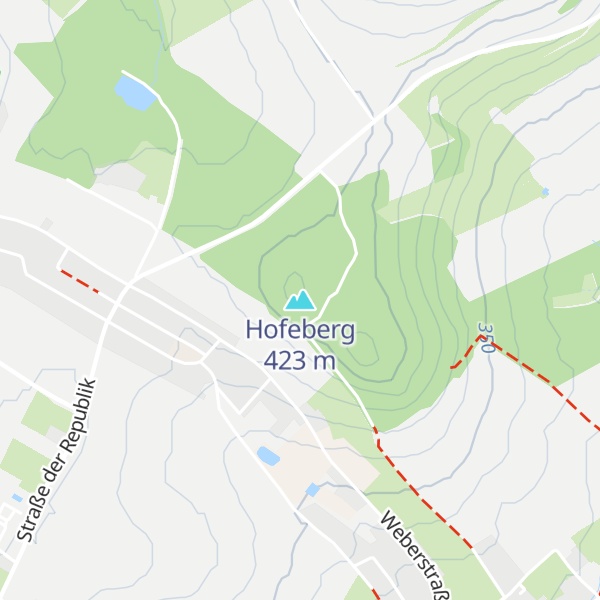 Map of Hofeberg