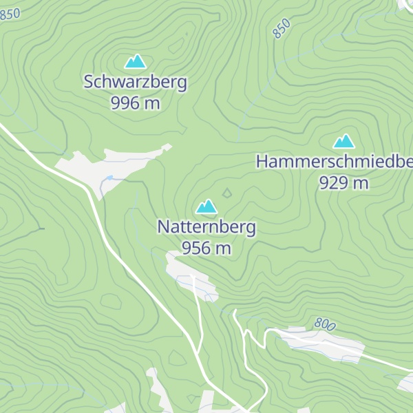 Map of Natternberg