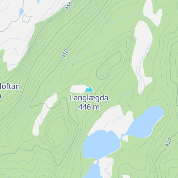 Map of Langlægda
