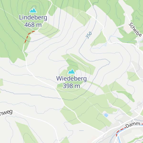 Map of Wiedeberg