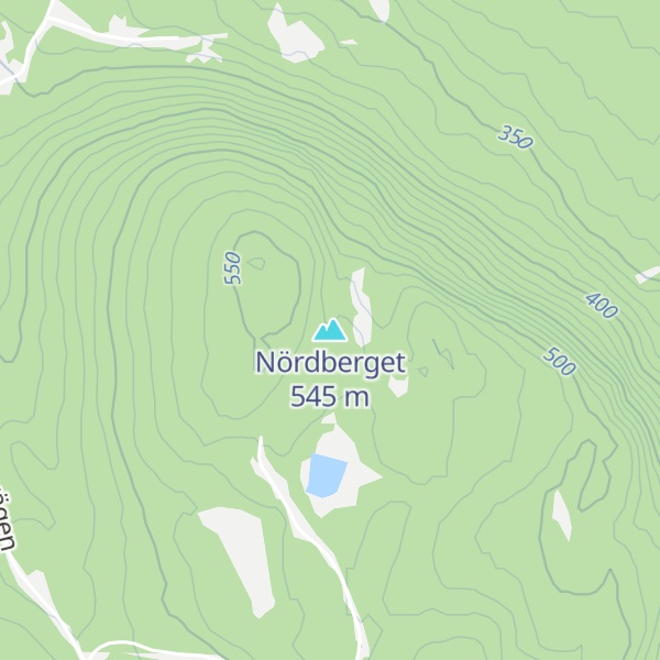 Map of Nördberget