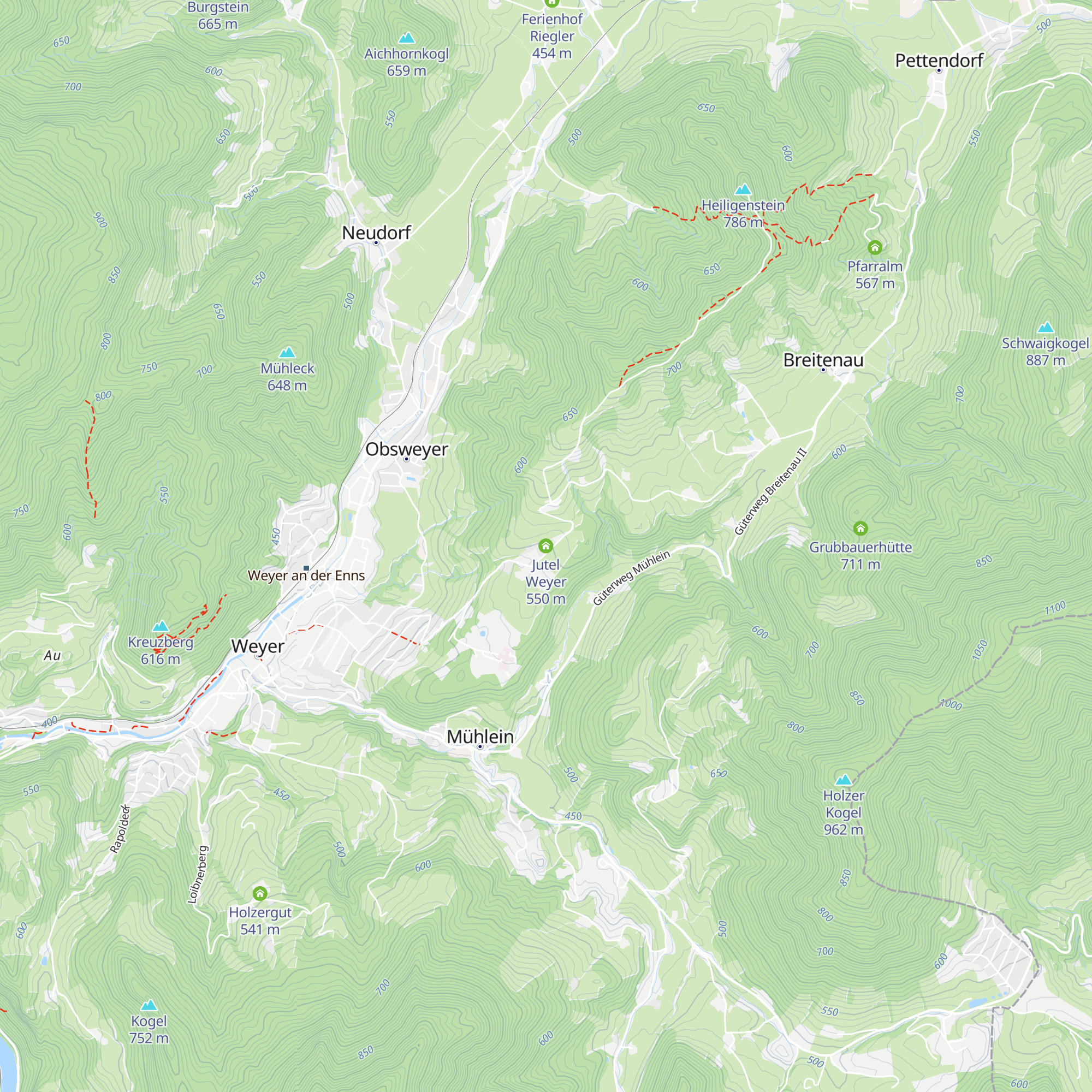 Jutel Weyer map