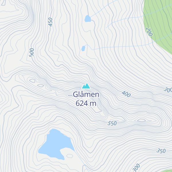 Map of Glåmen